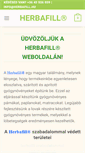 Mobile Screenshot of herbafill.hu